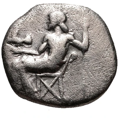 Obol Kleitor 460 BC - 450 BC front