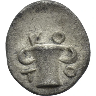 Obol - Kotys I Type II; KOTO 383 BC - 359 BC back