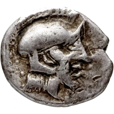 Obol Lion 450 BC - 350 BC front