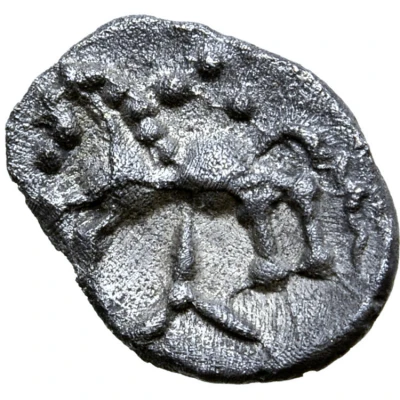 Obol Manching 2 Type 100 BC - 1 BC back