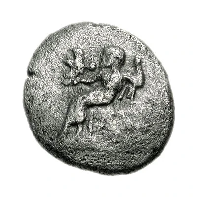 Obol Mantineia 465 BC - 460 BC front