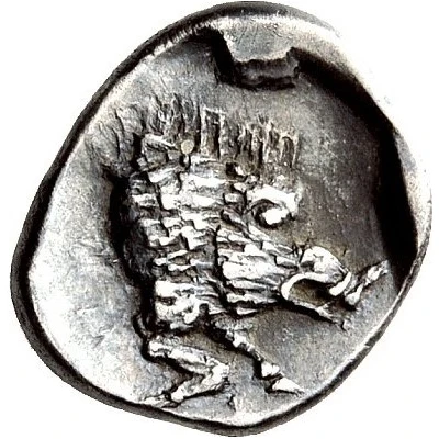 Obol Nikaia 420 BC - 400 BC back