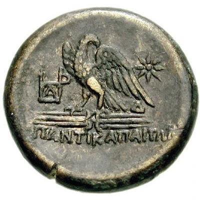 Obol - Pharnakes II Panticapaeum 63 BC - 47 BC back