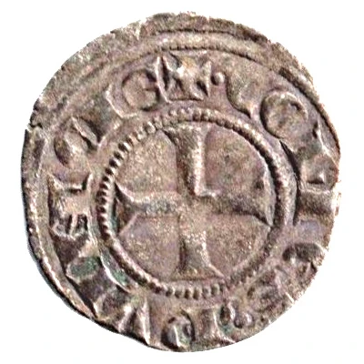 Obol Provencale Coronat - Charles I of Anjou ND back