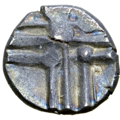 Obol Roma Type 100 BC - 1 BC back