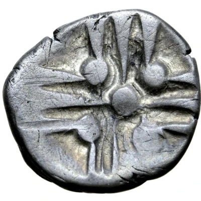 Obol Svicca Type 100 BC - 1 BC back