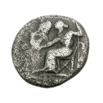 Obol Tegea 465 BC - 460 BC front