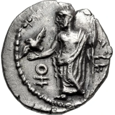 Obol - Tiribazos 384 BC - 383 BC front