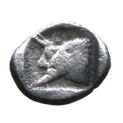 Obol - Uncertain Dynast 520 BC - 480 BC back