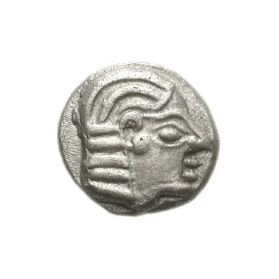 Obol Western Asia Minor 500 BC - 450 BC front