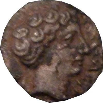 Obol ethnic/M 410 BC - 385 BC front