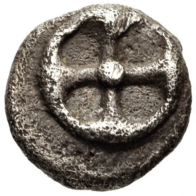 Obol 515 BC - 510 BC front