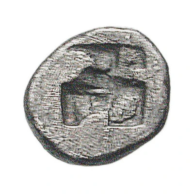 Obol 515 BC - 510 BC back