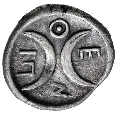 Obol 400 BC - 350 BC back