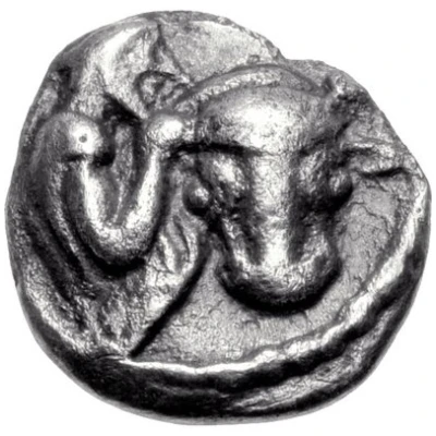 Obol 475 BC - 450 BC front