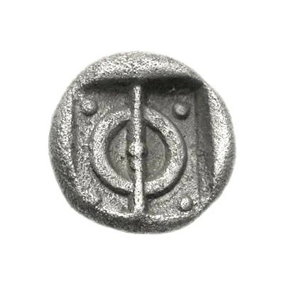 Obol 430 BC - 420 BC back