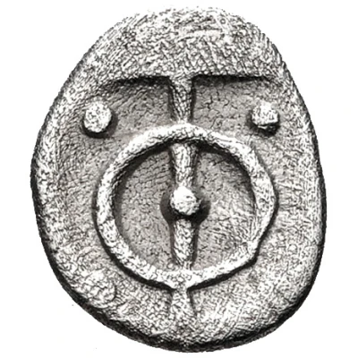 Obol 425 BC - 375 BC back