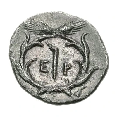 Obol 360 BC - 310 BC back