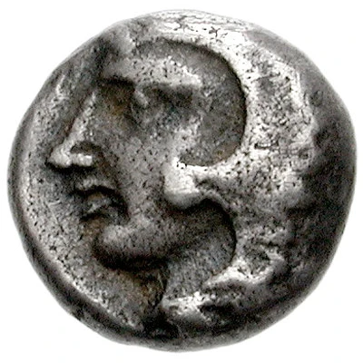 Obol 470 BC - 420 BC front