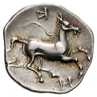 Obol 370 BC - 350 BC back