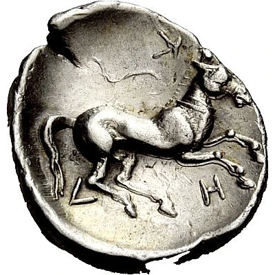 Obol 370 BC - 350 BC back