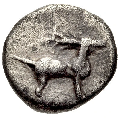 Obol 490 BC - 460 BC front