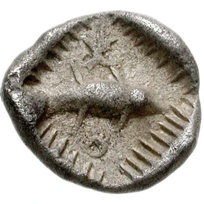 Obol 490 BC - 460 BC back