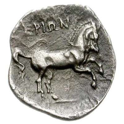 Obol 370 BC - 350 BC back