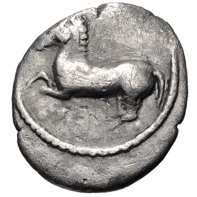 Obol 440 BC - 400 BC front