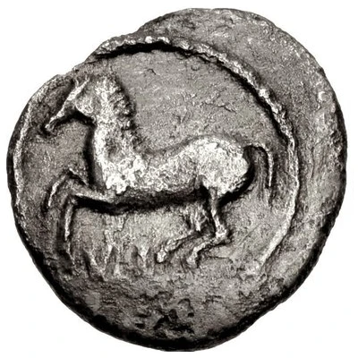 Obol 400 BC front