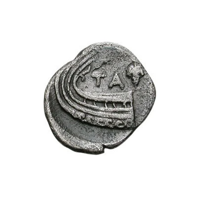 Obol 400 BC - 350 BC back