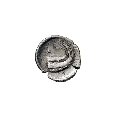 Obol 387 BC - 374 BC back