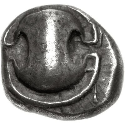 Obol 457 BC - 448 BC front