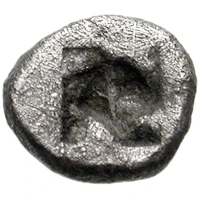 Obol 500 BC - 480 BC back