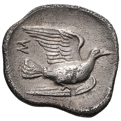 Obol 370 BC - 330 BC back