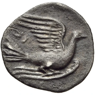 Obol 350 BC - 320 BC back