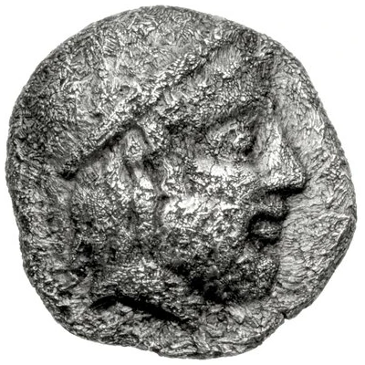 Obol 440 BC - 430 BC front