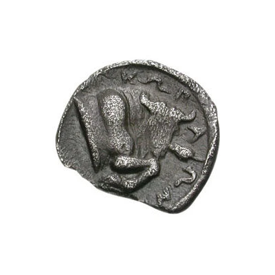 Obol 500 BC - 425 BC back