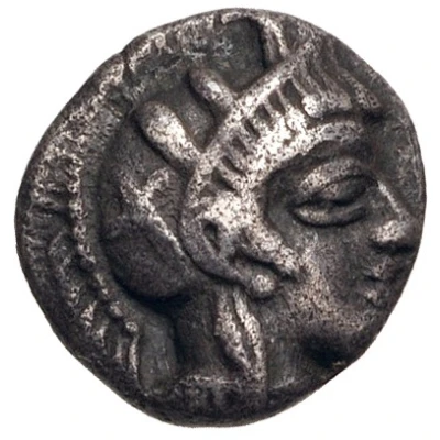 Obol 454 BC - 404 BC front