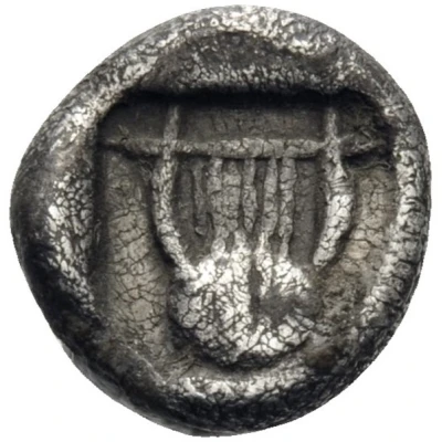 Obol 450 BC back