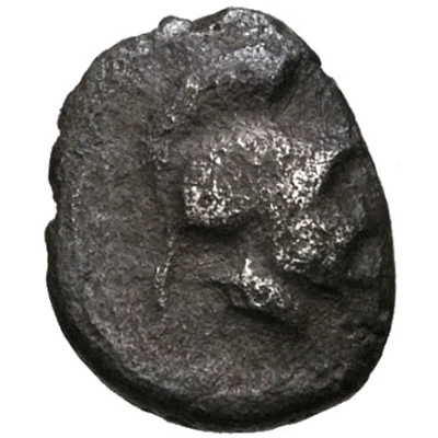 Obol 357 BC - 352 BC front