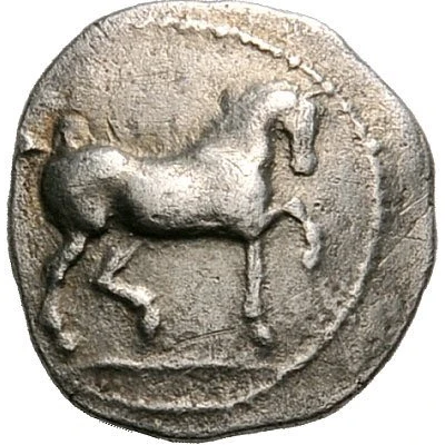 Obol 350 BC front