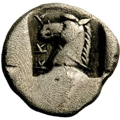 Obol 479 BC - 465 BC back