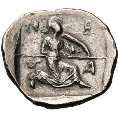 Obol 450 BC - 430 BC back