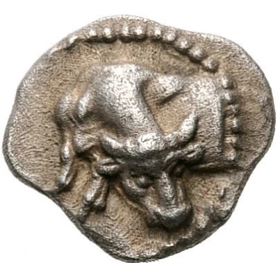 Obol 462 BC - 460 BC front