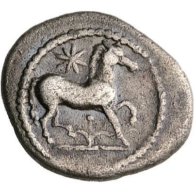 Obol 440 BC - 400 BC front