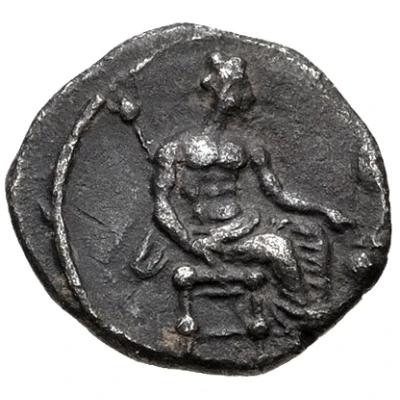 Obol 385 BC - 375 BC front