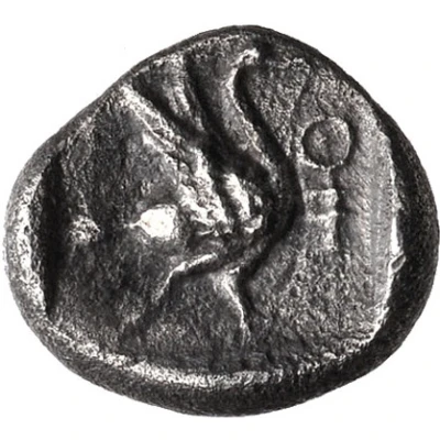 Obol 440 BC - 390 BC back