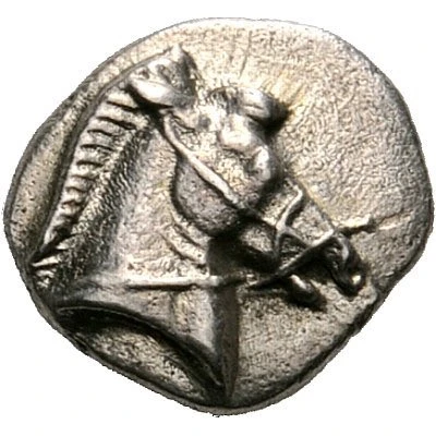 Obol 470 BC - 460 BC front