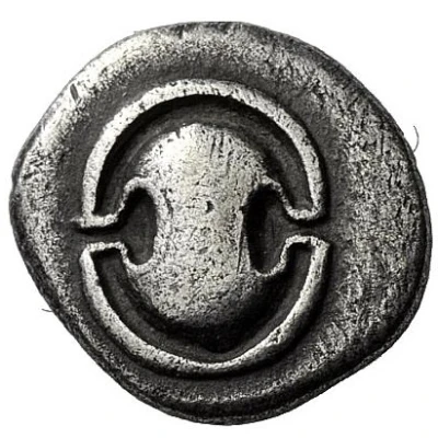 Obol 395 BC - 338 BC front